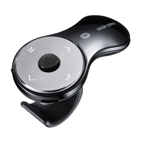 ワイヤレスマウス（リングマウス・Bluetooth接続・5ボタン・充電式・フィンガーマウス・スティック搭載・おすすめ・ブラック） MABT156BK2