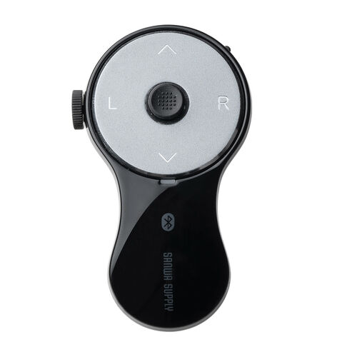 リングマウス（ホイール搭載・Bluetooth接続・USB-C充電・ハンディマウス・フィンガーマウス・Tiktokコントローラー・スワイプモード・iPhone対応・エアマウス・ブラック）