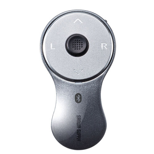 ワイヤレスマウス（リングマウス・Bluetooth接続・スティック搭載・5ボタン・充電式・フィンガーマウス・ガンメタリック・おすすめ） MABT156GM2