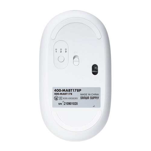 Bluetoothマウス（薄型・ブルーグリーン・静音・マルチペアリング・高速充電・Type-C・充電式・かわいい・おしゃれ・ワイヤレス・無線・軽い・フラット）