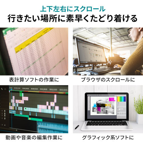 ワイヤレスマウス(Bluetooth・充電式・おすすめ・おしゃれ・人気・マルチペアリング・静音・ワイヤレス・DPI切替・ホワイト）MABT191W