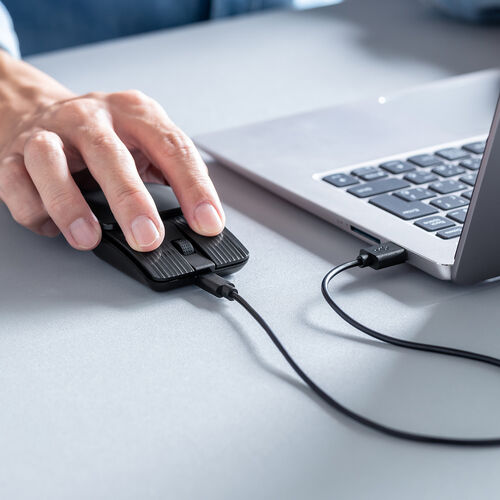 小型マウス｜折りたたみ・Bluetooth・静音・持ち歩き・MABT206BK