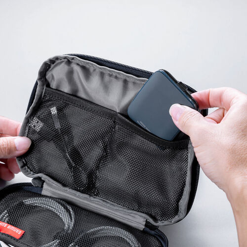 小型マウス｜折りたたみ・Bluetooth・静音・持ち歩き・ブルー