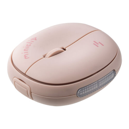 AHPL ダブルマウス F_line Bluetooth静音5ボタンBlueLEDマウス Lサイズ レッド