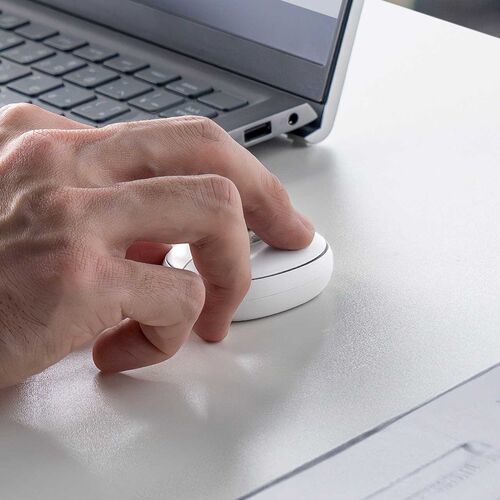 マウス（超小型・Bluetooth・ワイヤレス・ストラップ付き・5ボタン・充電式・持ち運び・無線・モバイルマウス・コンパクト・マルチペアリング・miniclip・ホワイト）