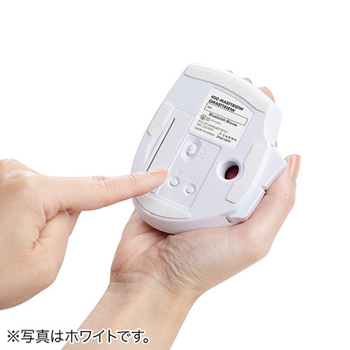 ワイヤレスマウス(Bluetooth・充電式・おすすめ・おしゃれ・人気・トラックボールマウス・小型・エルゴノミクス・レーザーセンサー・ブラック） MABTTB181BK