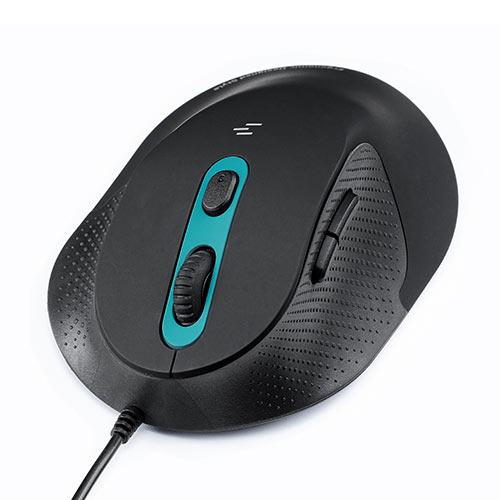 有線エルゴマウス 有線マウス 静音ボタン 5ボタン エルゴノミクス 高め