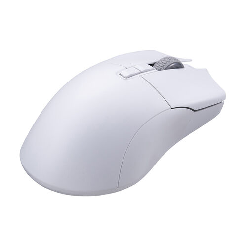 ゲーミングマウス（AIR LIGHT・超軽量 66g・Bluetooth・有線・ワイヤレス・マウス・PAW3395センサー・26000DPI・無線・充電・ホワイト）