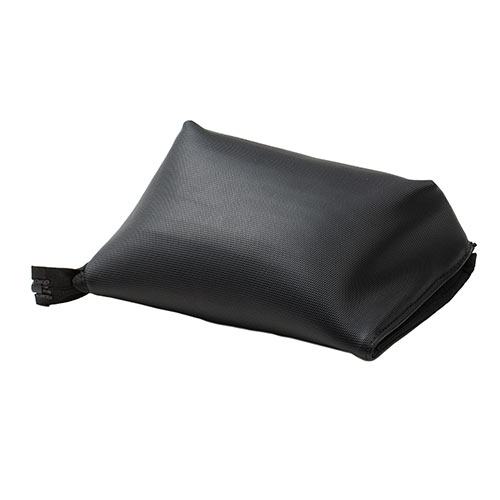 マウス収納ケース（マウスパッド付き・小物収納・マルチケース・リストレスト付き・小物収納付き・ブラック）