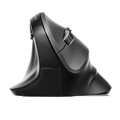 左利きマウス ワイヤレス（左手用マウス エルゴマウス 5ボタン カウント切り替え）