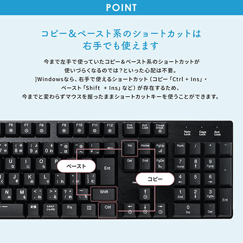 左利きマウス ワイヤレス（左手用マウス エルゴマウス 5ボタン カウント切り替え）