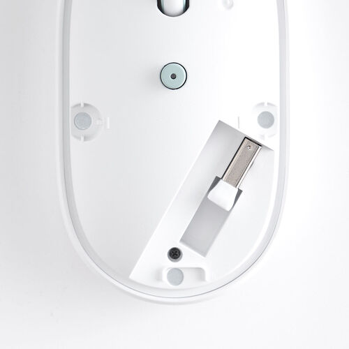 ワイヤレスマウス（薄型・ピンク・静音・USB Aレシーバー・高速充電・Type-C・充電式・かわいい・おしゃれ・軽い・フラット）