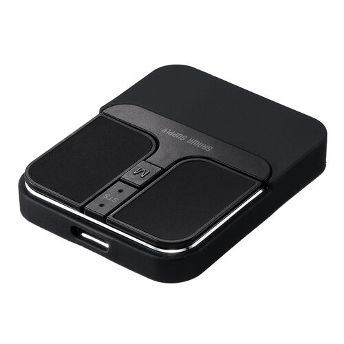 超小型ワイヤレスマウス｜静音・充電式・Bluetooth｜サンワサプライ【MAWB216BK】