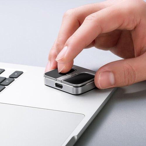 超小型ワイヤレスマウス｜静音・充電式・Bluetooth｜サンワサプライ【MAWB216GM】