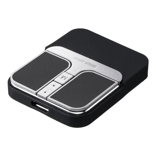 超小型ワイヤレスマウス｜静音・充電式・Bluetooth｜サンワサプライ【MAWB216GM】