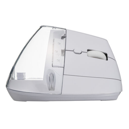 推し活マウス（ワイヤレスマウス・Bluetooth・エルゴノミクス・超高速充電・3分充電で2カ月使える・5ボタン・2.4GHz・無線・ディスプレイケース・ホワイト）