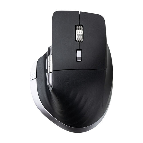 ワイヤレスマウス（VELZA・サイドホイール/高速スクロール・Bluetooth/2.4GHz・無線・静音・PAW3809・左右スクロール・Mac対応・戻る/進む・USB-C・充電式・高機能）