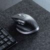 ワイヤレスマウス（VELZA・サイドホイール/高速スクロール・Bluetooth/2.4GHz・無線・静音・PAW3809・左右スクロール・Mac対応・戻る/進む・USB-C・充電式・高機能）