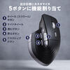 ワイヤレスマウス（VELZA・サイドホイール/高速スクロール・Bluetooth/2.4GHz・無線・静音・PAW3809・左右スクロール・Mac対応・戻る/進む・USB-C・充電式・高機能）