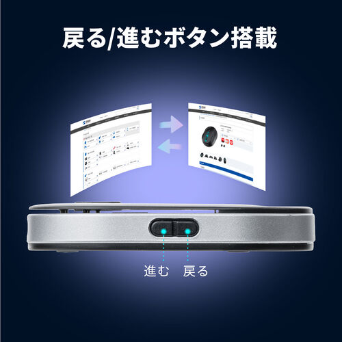 ワイヤレスマウス（超小型・Bluetooth・超薄型・静音・充電式・5ボタン・無線・持ち運び・モバイルマウス・携帯マウス・ミニマウス・コンパクト・ブラック）