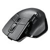 ワイヤレスマウス（エルゴノミクス・8ボタン・多機能・割り当て・液晶画面・Bluetooth・2.4GHzレシーバー・充電式・ブラック）