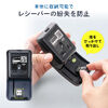 薄型マウス（Bluetooth・2.4GHzワイヤレス・スライドカバー・開閉で電源オンオフ・5ボタン・戻る/進むボタン・持ち運び・小型・コンパクト・USB-C充電式・スリム・軽量・静音・ブルー）