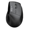 ワイヤレスマウス（エルゴノミクス・8ボタン・多機能・液晶画面・Bluetooth / 2.4GHzレシーバー・充電式・ハイスペック・8000DPI・Mac対応・ブラック）