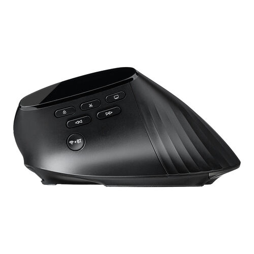 ワイヤレスマウス（エルゴノミクス・8ボタン・多機能・液晶画面・Bluetooth / 2.4GHzレシーバー・充電式・ハイスペック・8000DPI・Mac対応・ブラック）