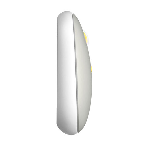 ワイヤレスマウス（Bluetooth ＆ USB A・薄型・グレー・静音・高速充電・Type-C・充電式・かわいい・おしゃれ・ワイヤレス・無線・軽い・フラット）