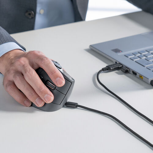 ワイヤレスマウス｜5ボタン・横スクロール・Bluetooth/2.4GHz