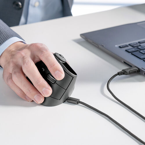 多機能マウス｜液晶・横スクロール・Bluetooth/2.4GHz対応