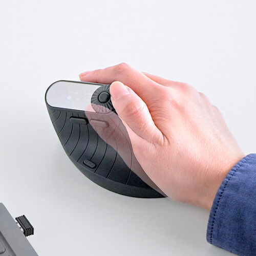 多機能マウス｜液晶・横スクロール・Bluetooth/2.4GHz対応