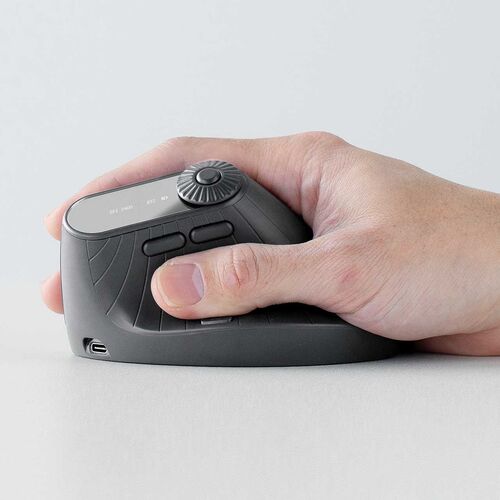 多機能マウス｜液晶・横スクロール・Bluetooth/2.4GHz対応