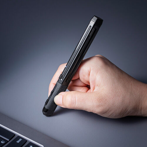 ペン型マウス（Bluetooth・ワイヤレス・USB A・Type-C・充電式・ペンマウス・ブラック・メディア掲載）