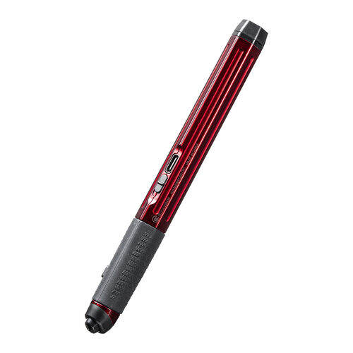 ペン型マウス（Bluetooth・ワイヤレス・USB A・Type-C・充電式・ペンマウス・レッド・メディア掲載・FPSゲーム）