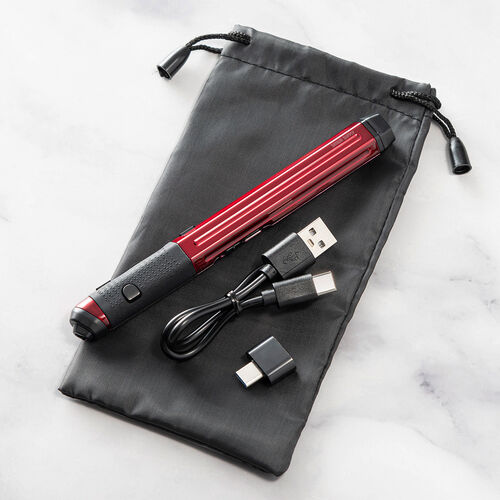 ペン型マウス（Bluetooth・ワイヤレス・USB A・Type-C・充電式・ペンマウス・レッド・メディア掲載・FPSゲーム）