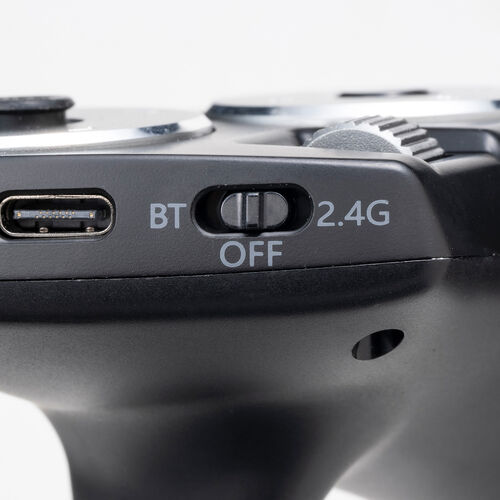 ハンディマウス（メディアコントロールボタン搭載・Bluetooth・ワイヤレス・スティック操作・プレゼン・電子書籍・VR・コントローラ・ごろ寝マウス・DPI調整・ブラック）