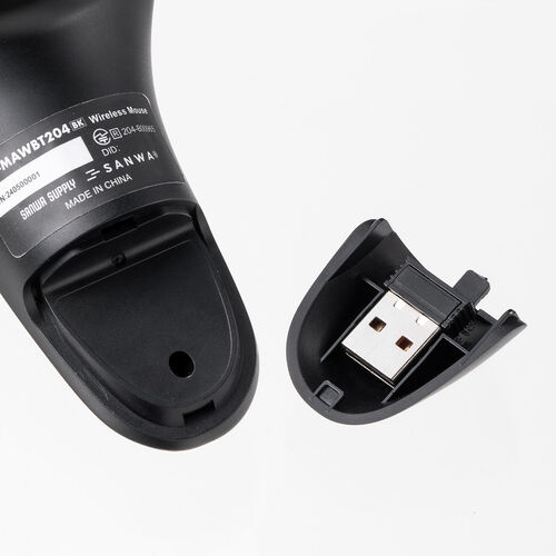 ハンディマウス（メディアコントロールボタン搭載・Bluetooth・ワイヤレス・スティック操作・プレゼン・電子書籍・VR・コントローラ・ごろ寝マウス・ブラック）