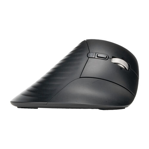 トラックボールマウス（チルトホイール・高速スクロール・エルゴノミクス・静音・2.4GHz・Bluetooth・ワイヤレス・5ボタン・USB-C充電式・ブラック）