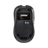 ワイヤレスマウス（2.4GHzレシーバー・USB-C充電式・戻る/進む・5ボタン・静音・無線・ラバーコーティング・ブラック）