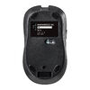 ワイヤレスマウス（2.4GHzレシーバー・USB-C充電式・戻る/進む・5ボタン・静音・無線・ラバーコーティング・ブルー）