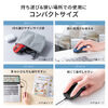 小型ワイヤレスマウス（2.4GHzレシーバー・USB-C充電式・戻る/進む・5ボタン・静音・無線・ラバーコーティング・ブラック）