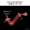 小型ワイヤレスマウス（2.4GHzレシーバー・USB-C充電式・戻る/進む・5ボタン・静音・無線・ラバーコーティング・ブラック）
