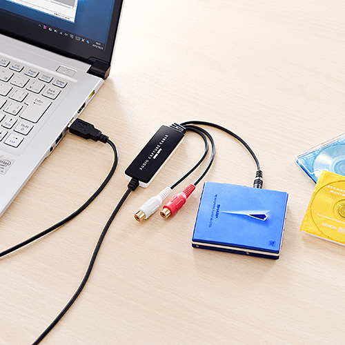 USBオーディオキャプチャー｜カセット/レコード/MDをデジタル化