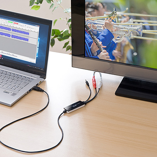 USBオーディオキャプチャー｜カセット/レコード/MDをデジタル化