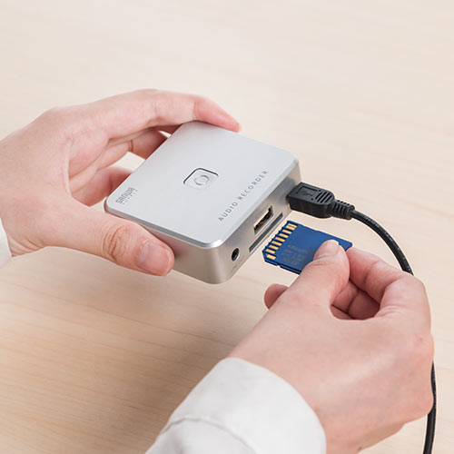 オーディオキャプチャー|カセットテープ/レコード/ラジオ→SD/USB簡単保存