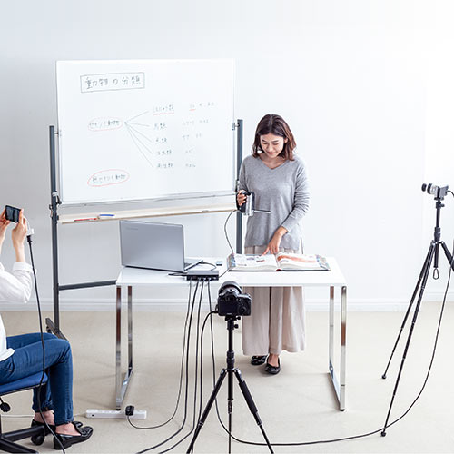 USB-HDMIカメラアダプタ(UVC対応・WEBカメラ・4入力・HDMI出力・Zoom・Skype・Windows・Mac）