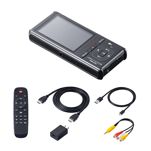 ビデオキャプチャー （VHSデータ化・RCA接続・HDMI・4K・録画・Win・Mac・デジタル保存 ビデオテープ・テープダビング・モニター確認・microSD・2025問題） MEDI040