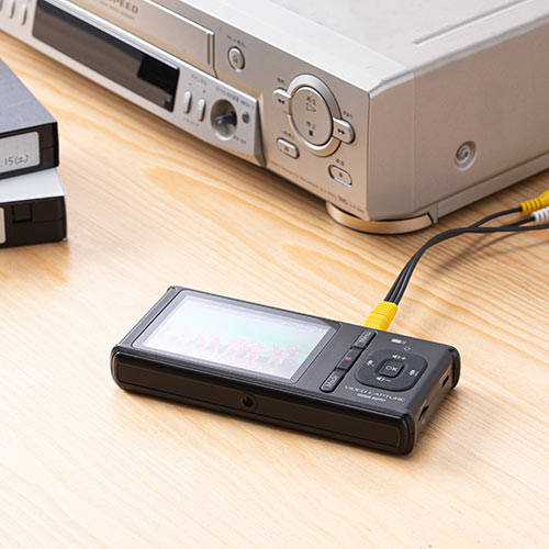 ビデオキャプチャー （VHSデータ化・RCA接続・HDMI・4K・録画・Win・Mac・デジタル保存 ビデオテープ・テープダビング・モニター確認・microSD・2025問題） MEDI040