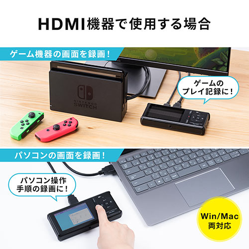 ビデオキャプチャー （VHSデータ化・RCA接続・HDMI・4K・録画・Win・Mac・デジタル保存 ビデオテープ・テープダビング・モニター確認・microSD・2025問題） MEDI040
